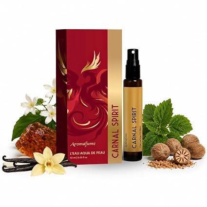 Aromafume Carnal Spirit Non Alcoholic Perfume Spray, Travel Size 10ml