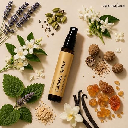 Aromafume Carnal Spirit Non Alcoholic Perfume Spray, Travel Size 10ml